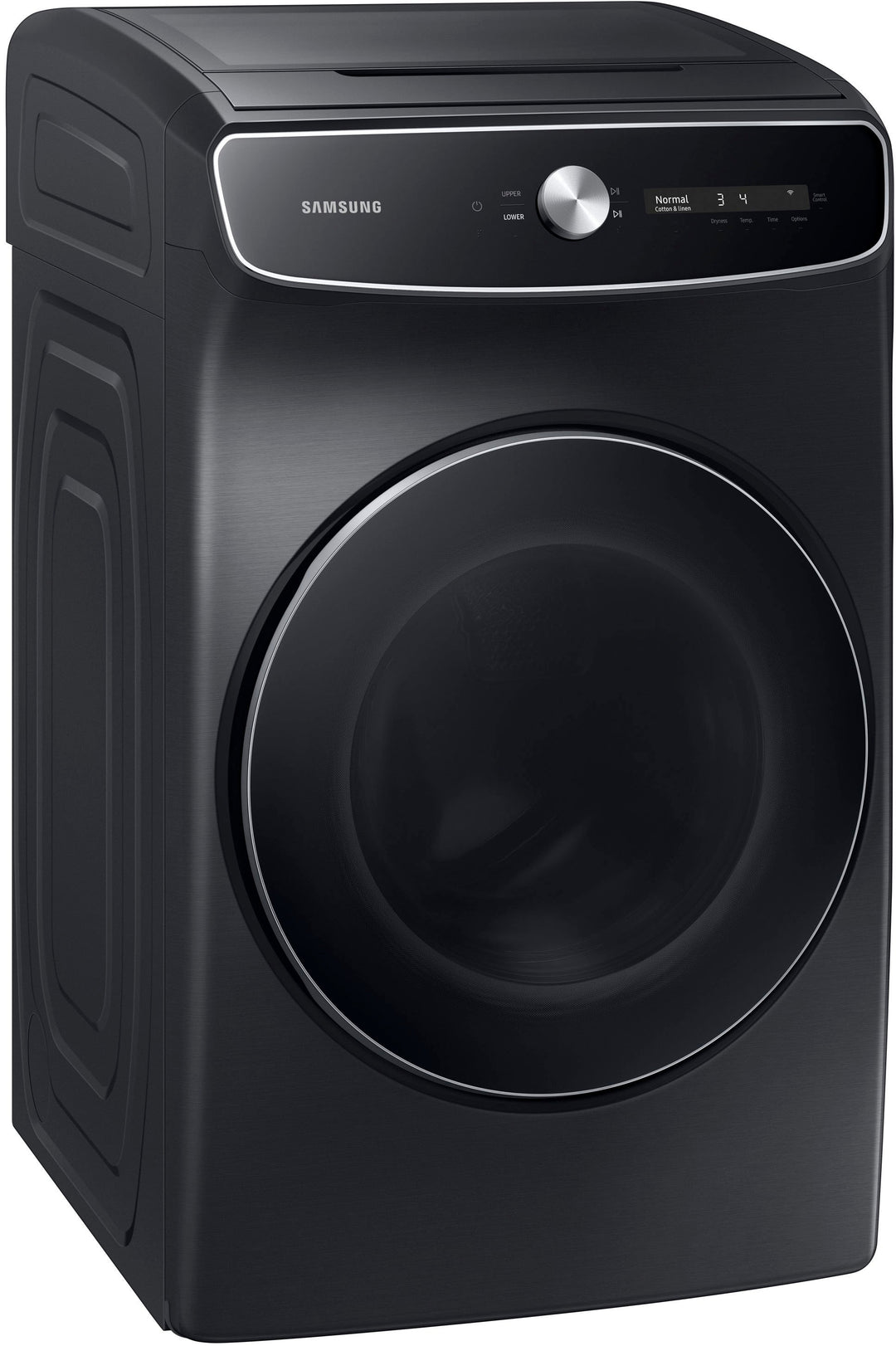 Samsung - 7.5 cu. ft. Smart Dial Electric Dryer with FlexDry™ and Super Speed Dry - Black_3