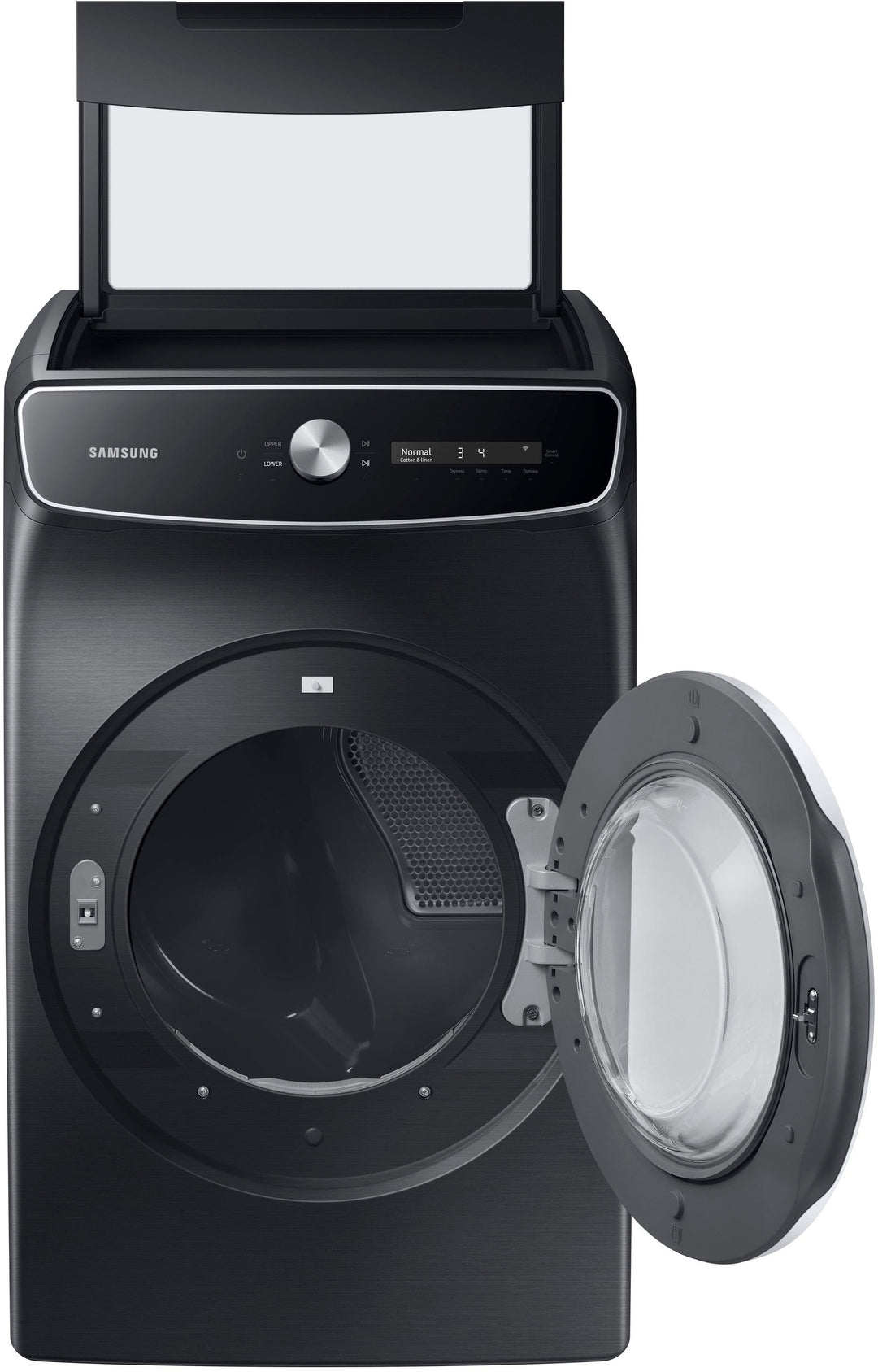 Samsung - 7.5 cu. ft. Smart Dial Electric Dryer with FlexDry™ and Super Speed Dry - Black_12