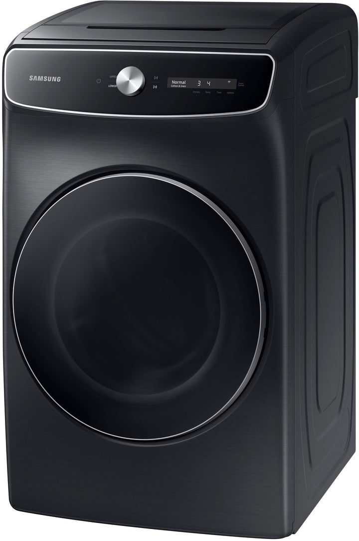 Samsung - 7.5 cu. ft. Smart Dial Electric Dryer with FlexDry™ and Super Speed Dry - Black_10