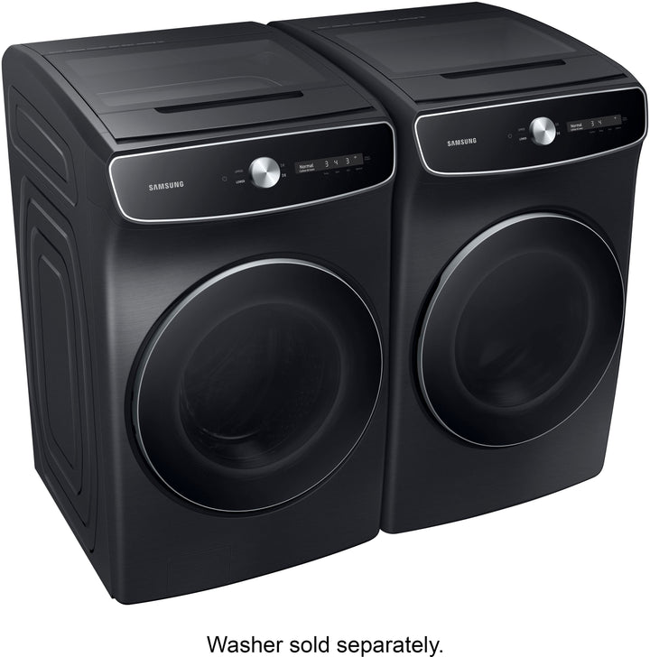 Samsung - 7.5 cu. ft. Smart Dial Electric Dryer with FlexDry™ and Super Speed Dry - Black_6