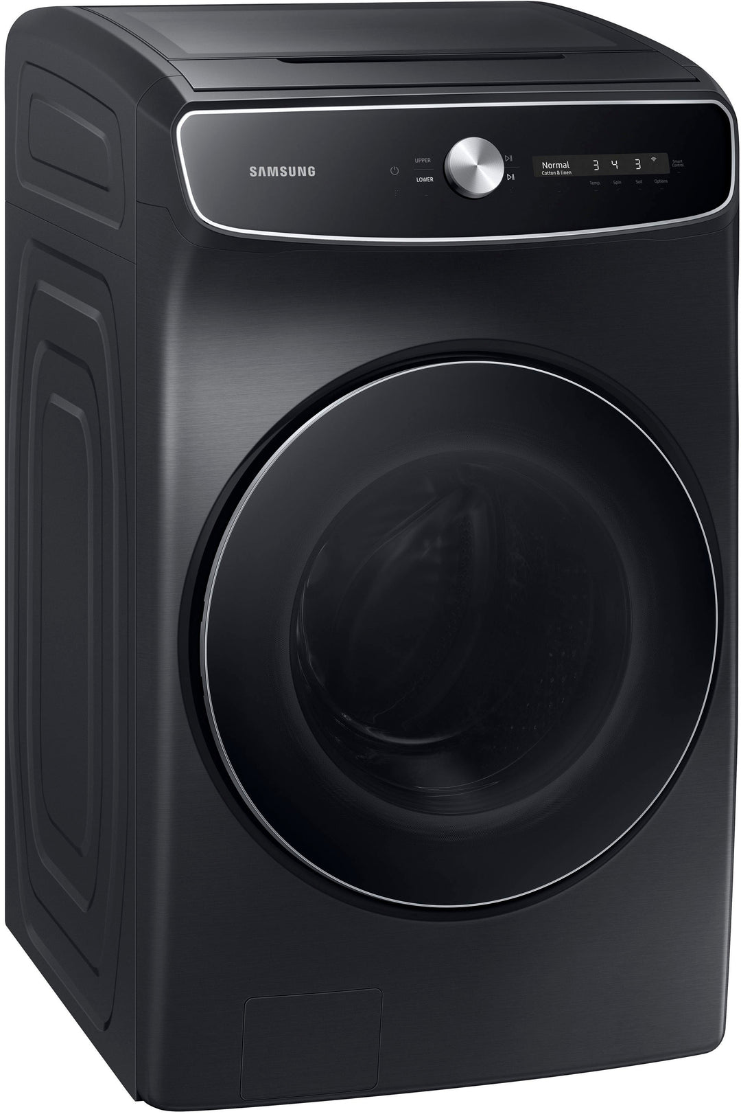 Samsung - 6.0 cu. ft. Total Capacity Smart Dial Washer with FlexWash™ and Super Speed Wash - Black_3