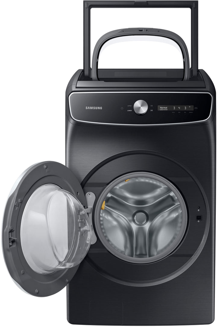 Samsung - 6.0 cu. ft. Total Capacity Smart Dial Washer with FlexWash™ and Super Speed Wash - Black_9