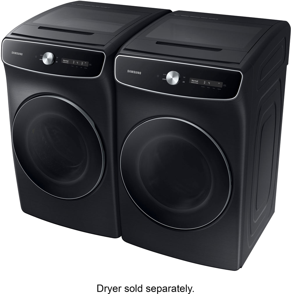 Samsung - 6.0 cu. ft. Total Capacity Smart Dial Washer with FlexWash™ and Super Speed Wash - Black_1