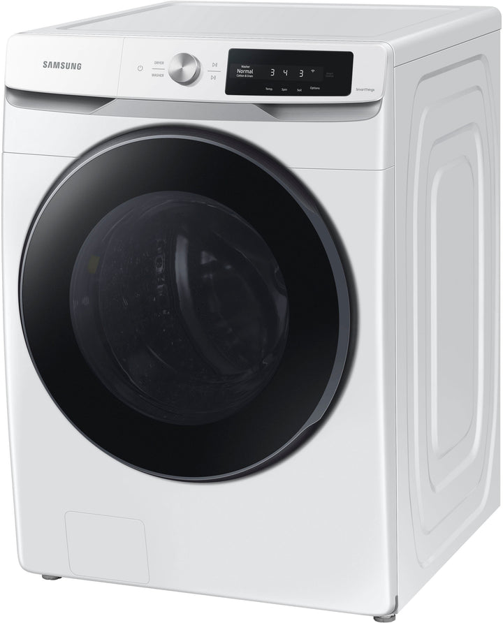 Samsung - 4.5 cu. ft. Large Capacity Smart Dial Front Load Washer with Super Speed Wash - White_5