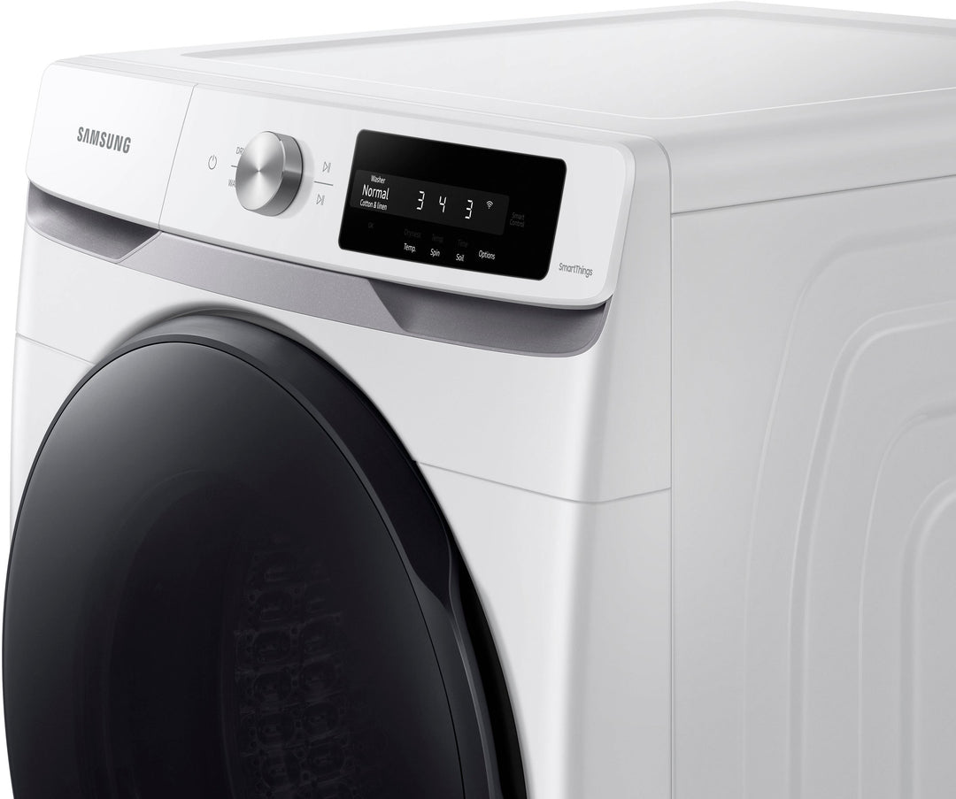 Samsung - 4.5 cu. ft. Large Capacity Smart Dial Front Load Washer with Super Speed Wash - White_17
