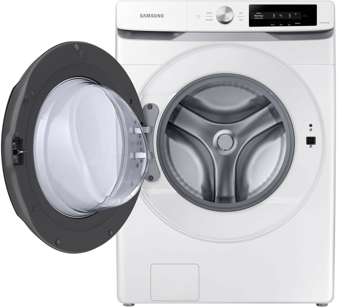 Samsung - 4.5 cu. ft. Large Capacity Smart Dial Front Load Washer with Super Speed Wash - White_14