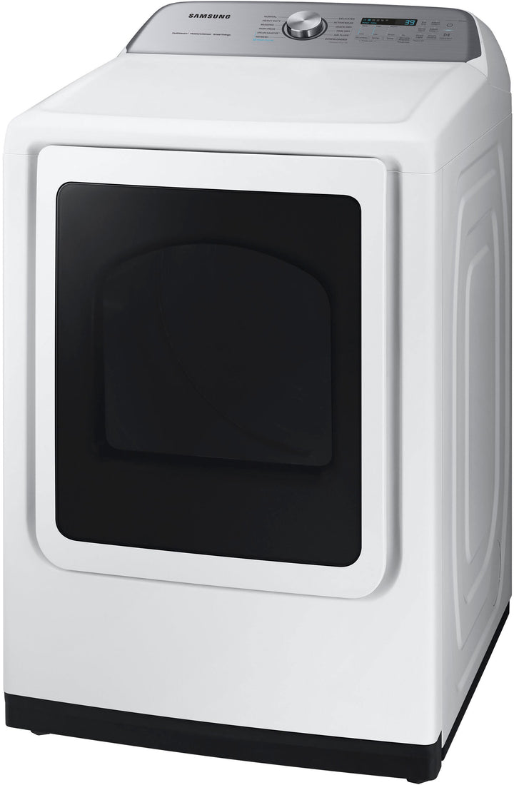 Samsung - 7.4 cu. ft. Smart Gas Dryer with Steam Sanitize+ - White_8