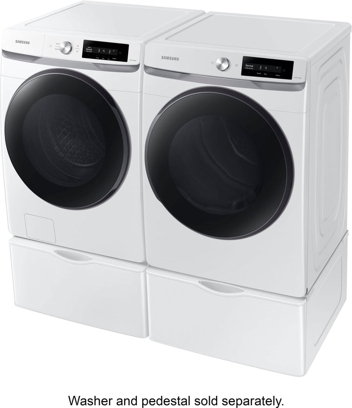 Samsung - 7.5 cu. ft. Smart Dial Gas Dryer with Super Speed Dry - White_6