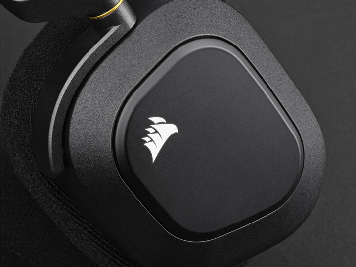CORSAIR - HS80 RGB WIRELESS Dolby Atmos Gaming Headset for PC, PS5, and PS4 with Broadcast-Grade Omni-Directional Microphone - Carbon_18
