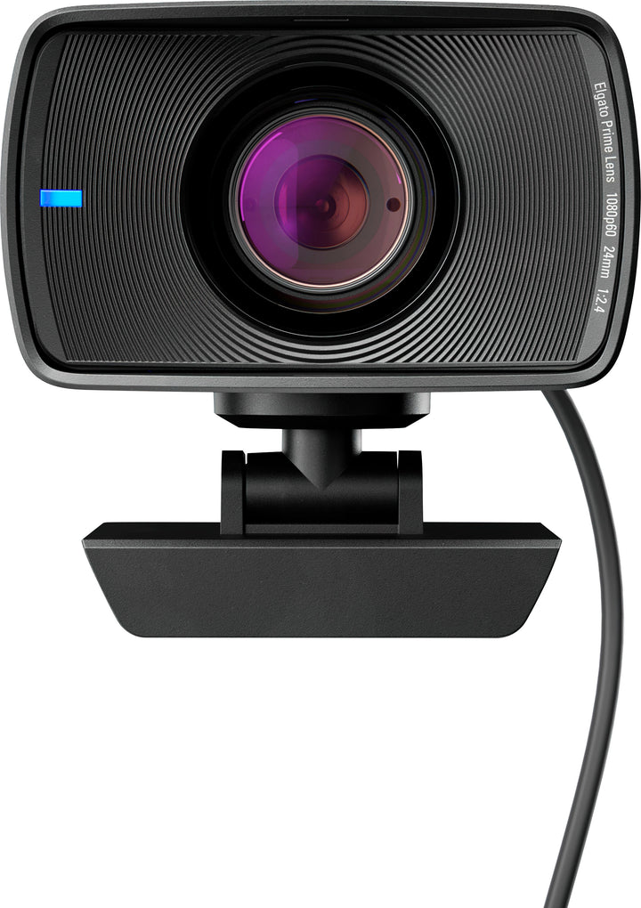 Elgato - Facecam Full HD 1080 Webcam for Video Conferencing, Gaming, and Streaming - Black_0