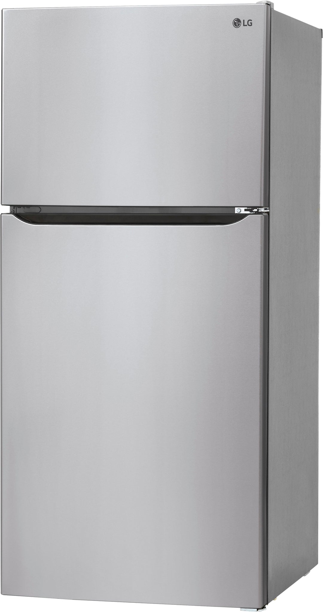 LG - 23.8 Cu Ft Top Mount Refrigerator with Internal Water Dispenser - Stainless steel_1