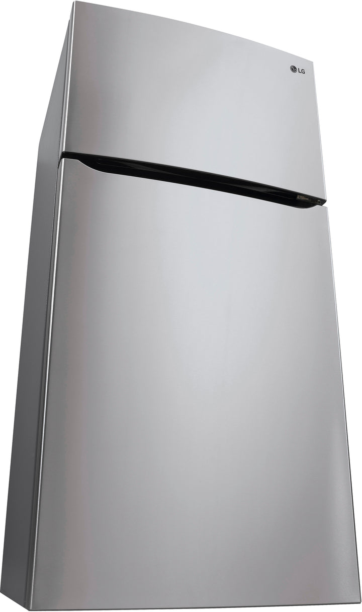 LG - 23.8 Cu Ft Top Mount Refrigerator with Internal Water Dispenser - Stainless steel_5