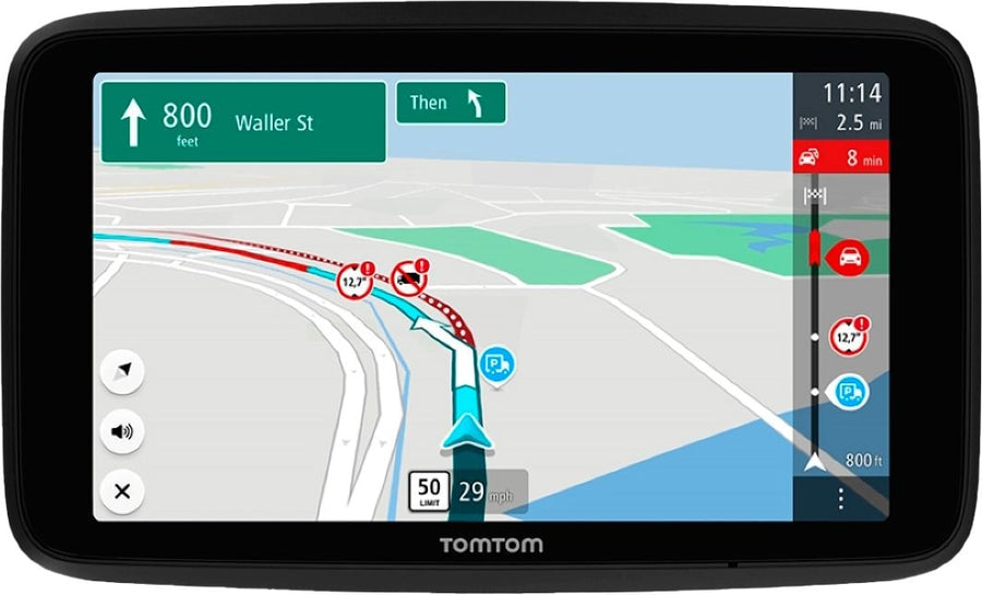 TomTom - GO Expert 6" GPS with Built-In Bluetooth, Map and Traffic Updates - Black_0