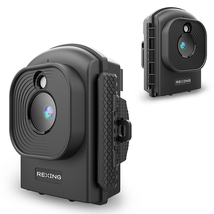 Rexing - TL1 Time-Lapse Camera 1080P Full HD Video with 2.4" LCD and 110° Wide-Angle Lens - Black_0