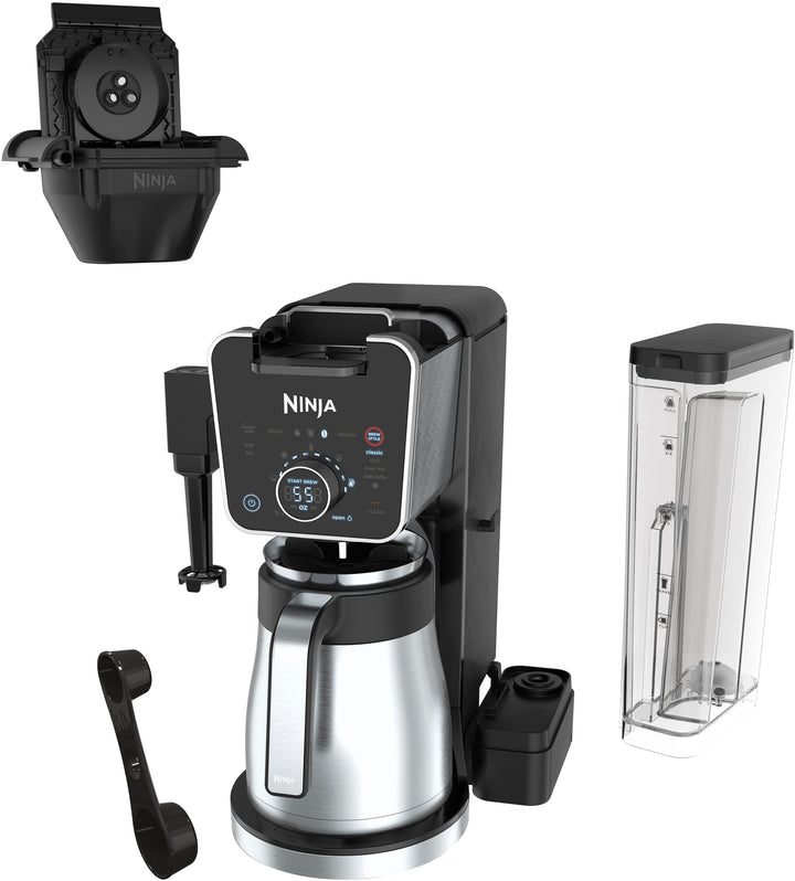 Ninja - DualBrew 12-Cup Specialty Coffee System with K-cup compatibility, 4 brew styles, and Frother - Black/Silver_3