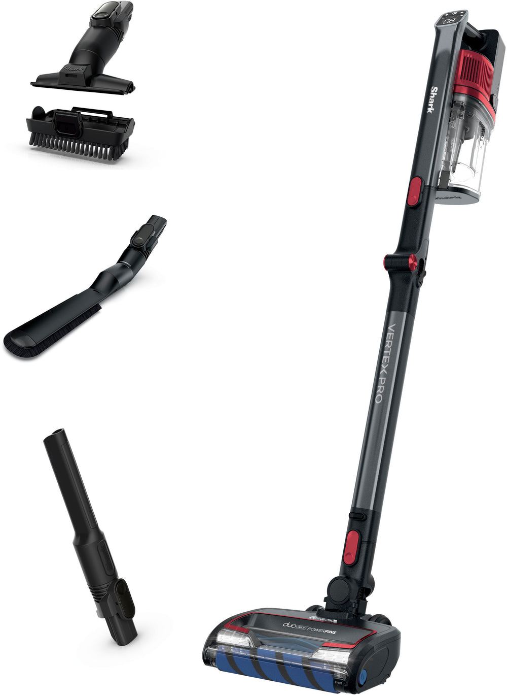 Shark - Vertex Pro Cordless Stick Vacuum with DuoClean PowerFins - Gray_1