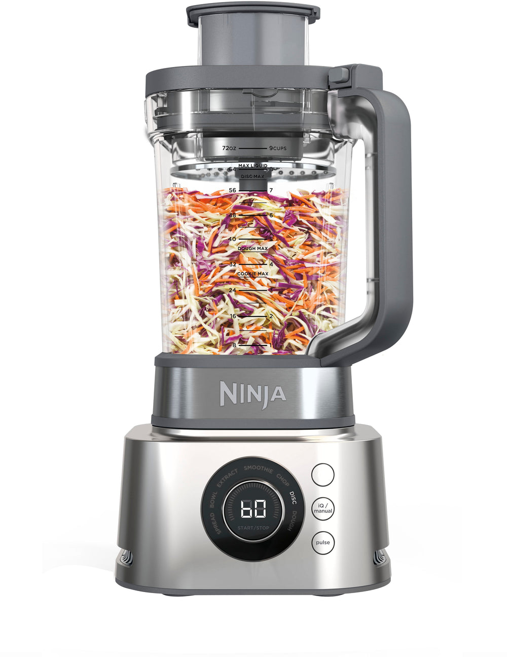 Ninja - Foodi Power Blender Ultimate System 72-Oz. Blender, Smoothie Bowl Maker, Food Processor - Platinum_1