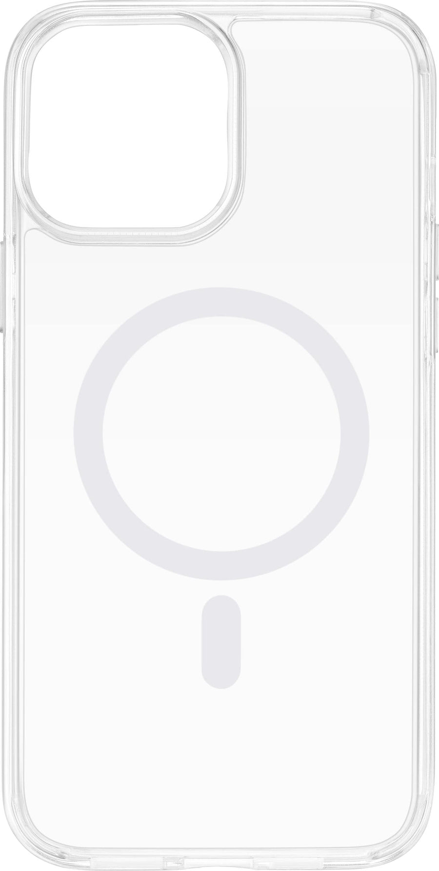 Insignia™ - Hard Shell Case with MagSafe for iPhone 13 Pro Max and iPhone 12 Pro Max - Clear_0