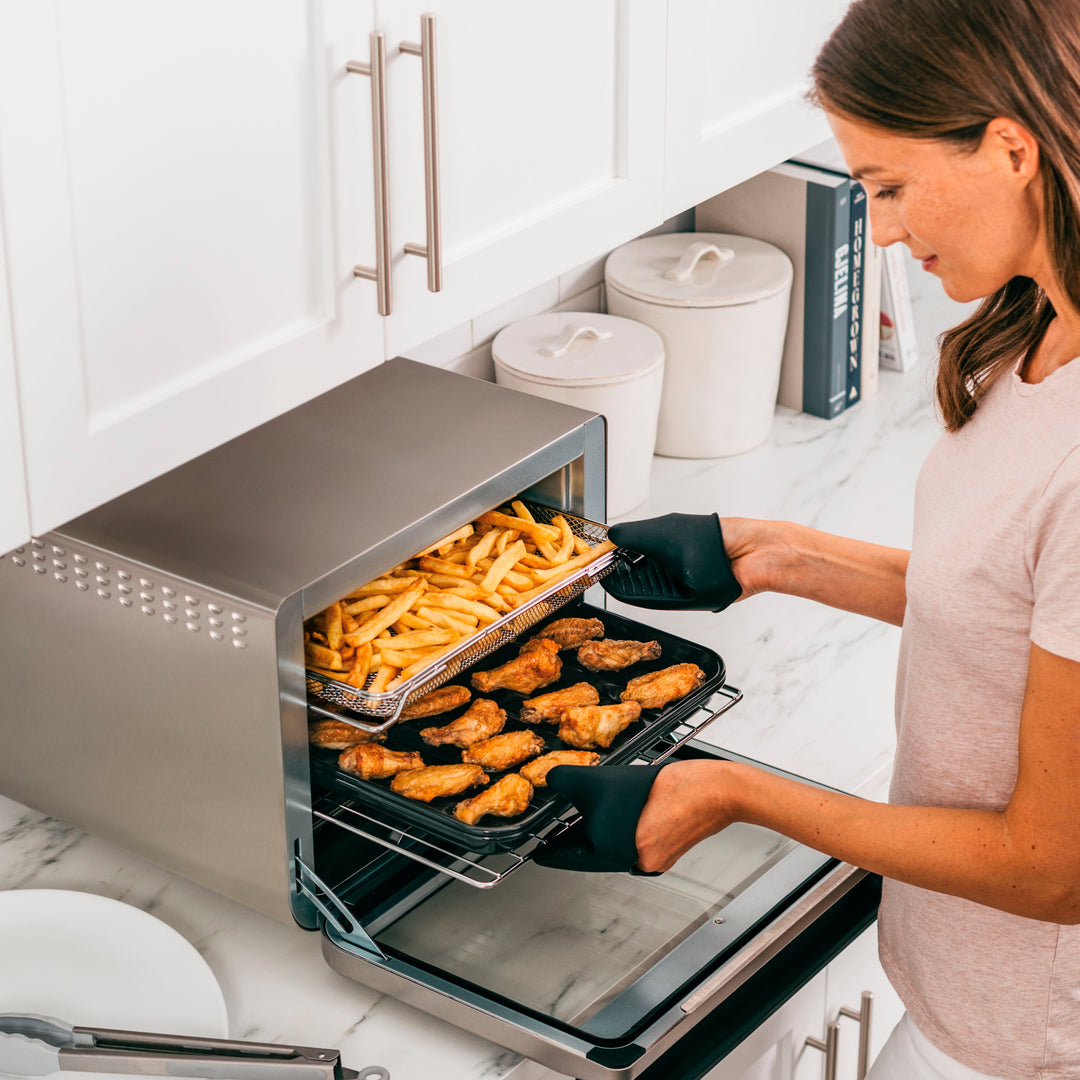 Ninja - Foodi 10-in-1 Smart XL Air Fry Oven - Stainless Silver_3