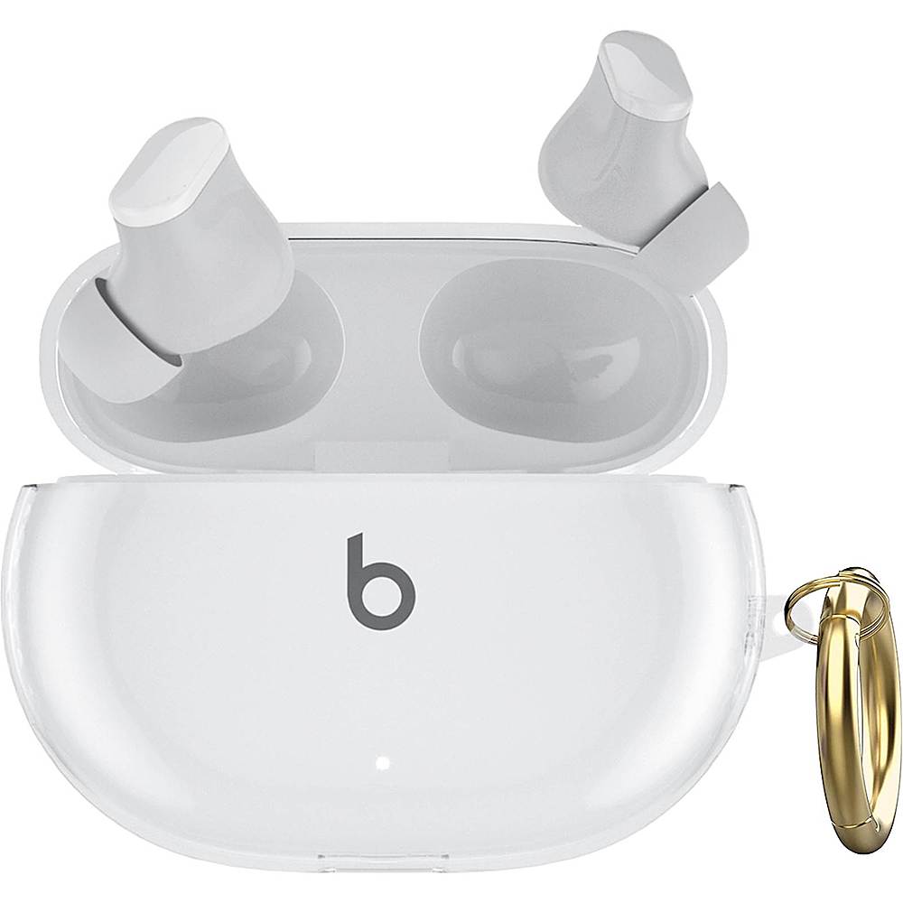 SaharaCase - Hybrid Flex Case for Beats by Dr. Dre - Beats Studio Buds - Clear_5