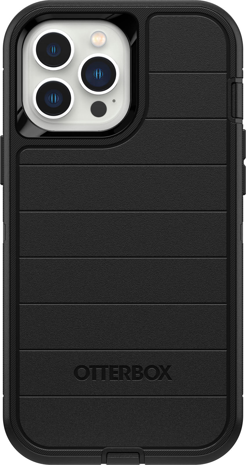 OtterBox - Defender Series Pro Hard Shell for Apple iPhone 13 Pro Max and iPhone 12 Pro Max - Black_0