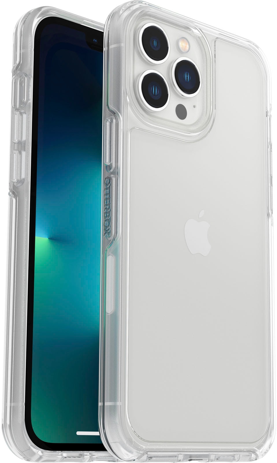 OtterBox - Symmetry Series Clear Soft Shell for Apple iPhone 13 Pro Max and iPhone 12 Pro Max - Clear_1