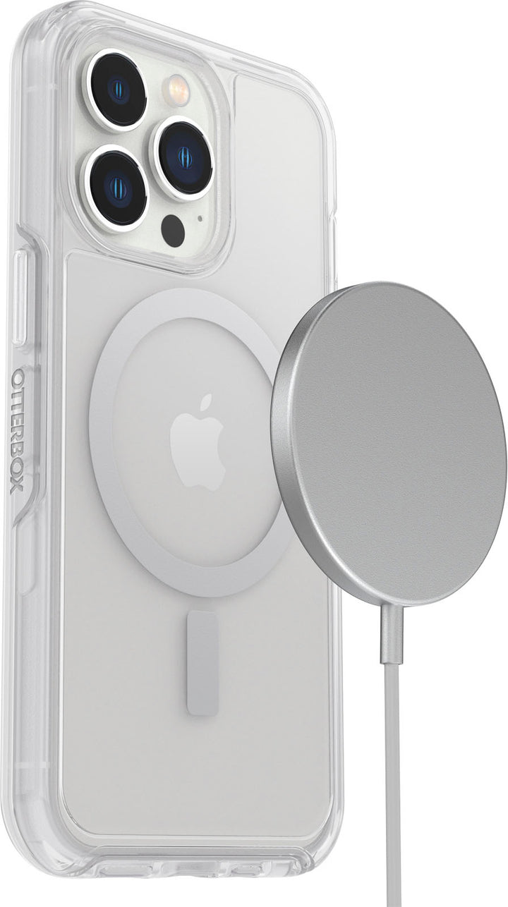 OtterBox - Symmetry Series+ for MagSafe Soft Shell for Apple iPhone 13 Pro - Clear_2