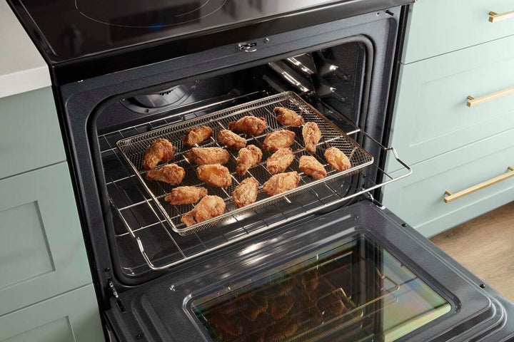Whirlpool - 5.3 Cu. Ft. Freestanding Electric Convection Range with Air Fry - Stainless steel_3