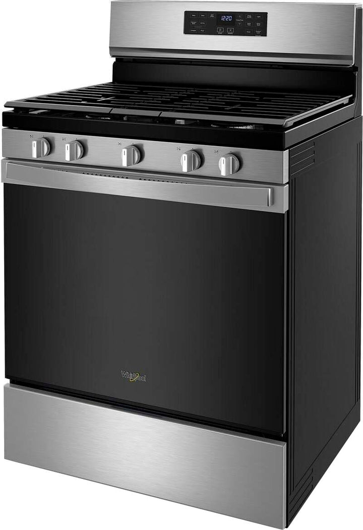 Whirlpool - 5.0 Cu. Ft. Gas Burner Range with Air Fry for Frozen Foods - Stainless steel_7