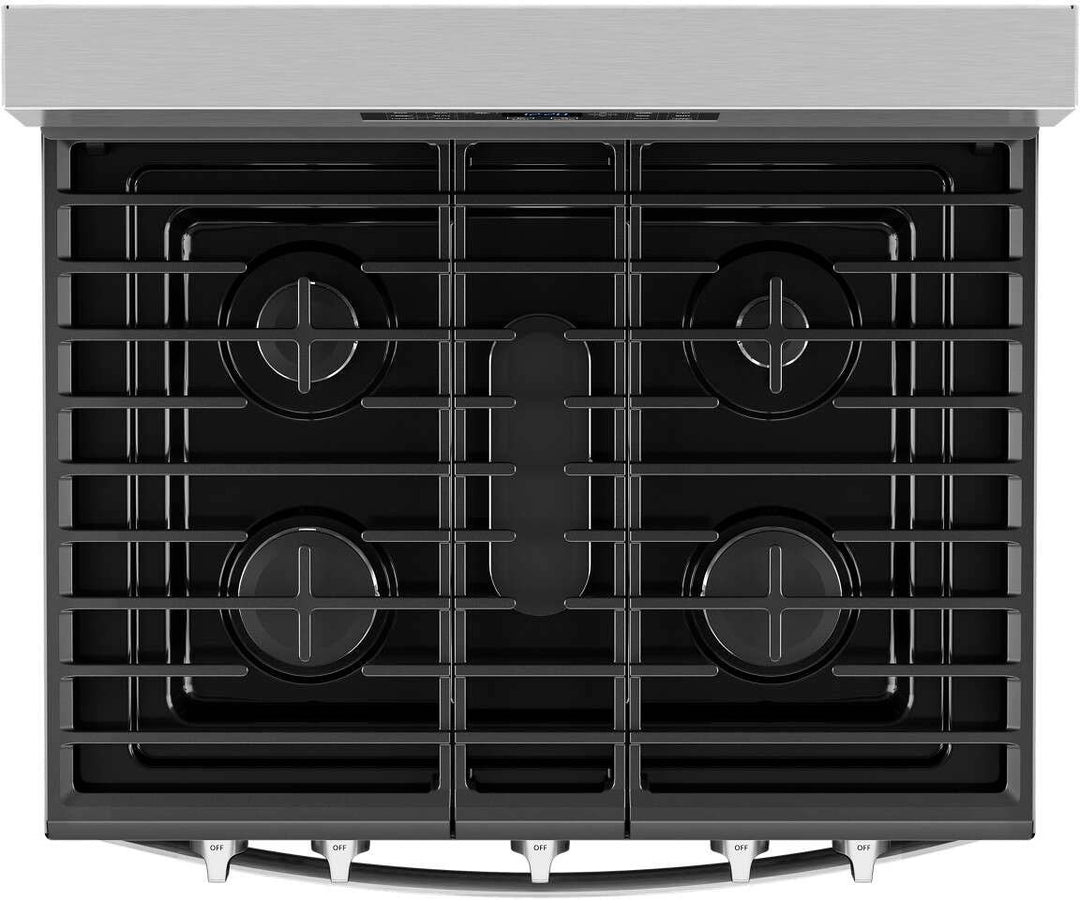 Whirlpool - 5.0 Cu. Ft. Gas Burner Range with Air Fry for Frozen Foods - Stainless steel_3