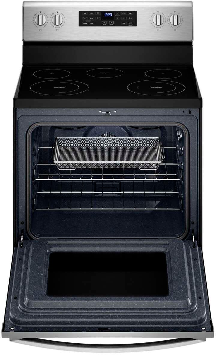 Whirlpool - 5.3 Cu. Ft. Freestanding Electric Convection Range with Air Fry - Stainless steel_5