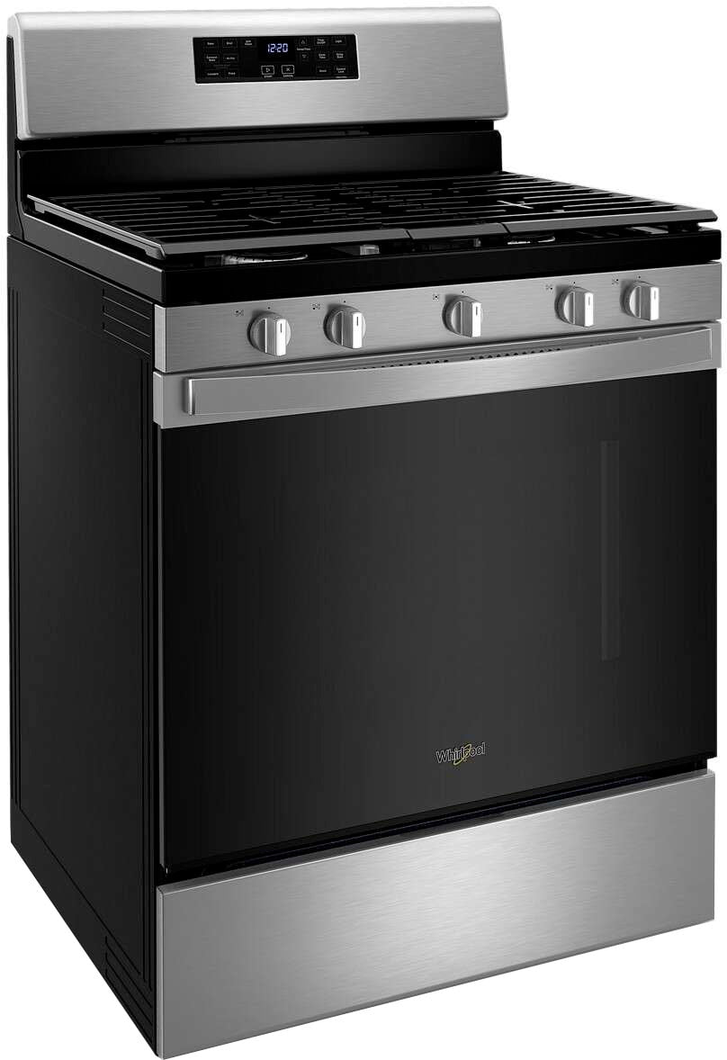 Whirlpool - 5.0 Cu. Ft. Gas Range with Air Fry for Frozen Foods - Stainless steel_8