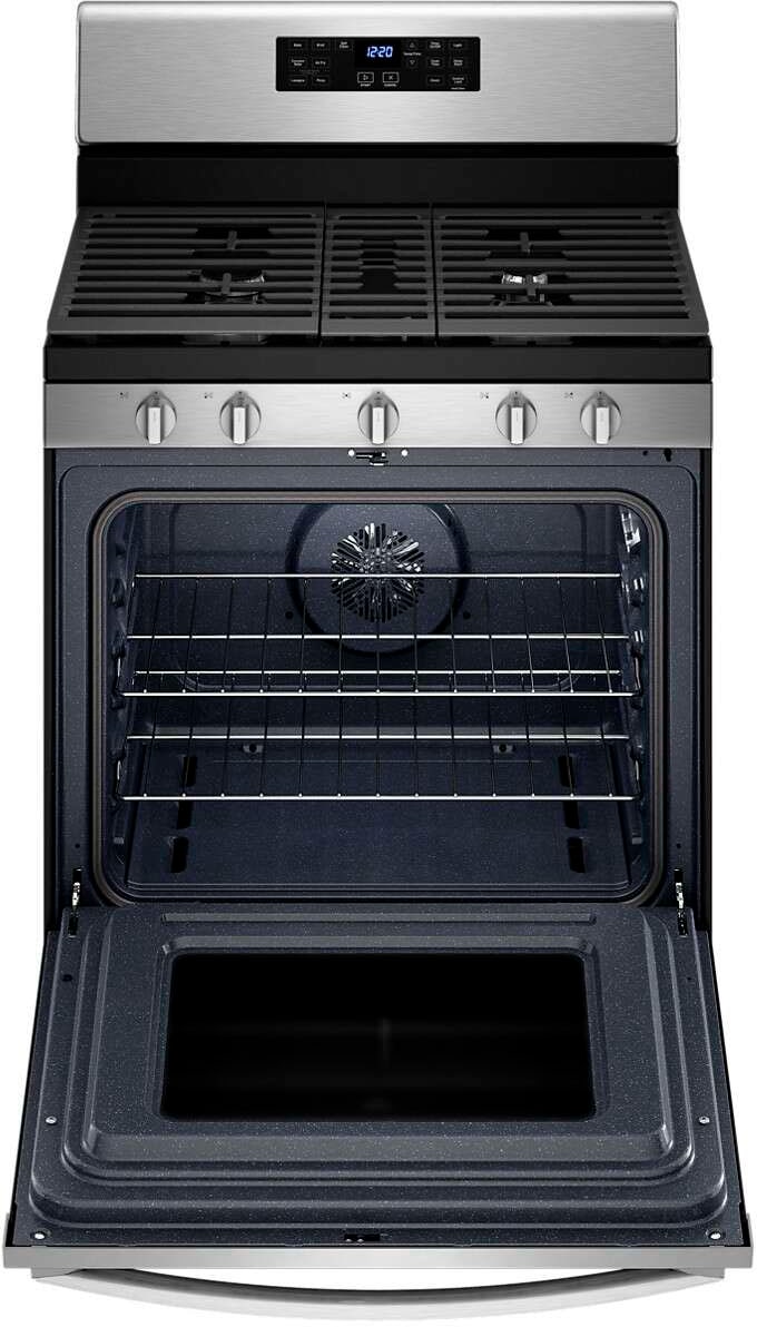 Whirlpool - 5.0 Cu. Ft. Gas Range with Air Fry for Frozen Foods - Stainless steel_5