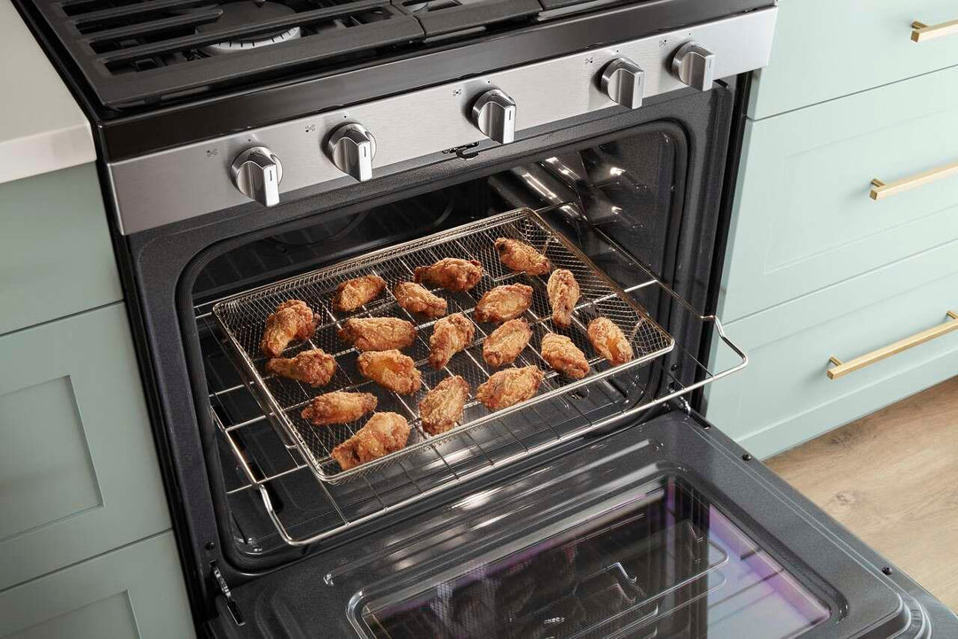 Whirlpool - 5.0 Cu. Ft. Gas Range with Air Fry for Frozen Foods - Stainless steel_2
