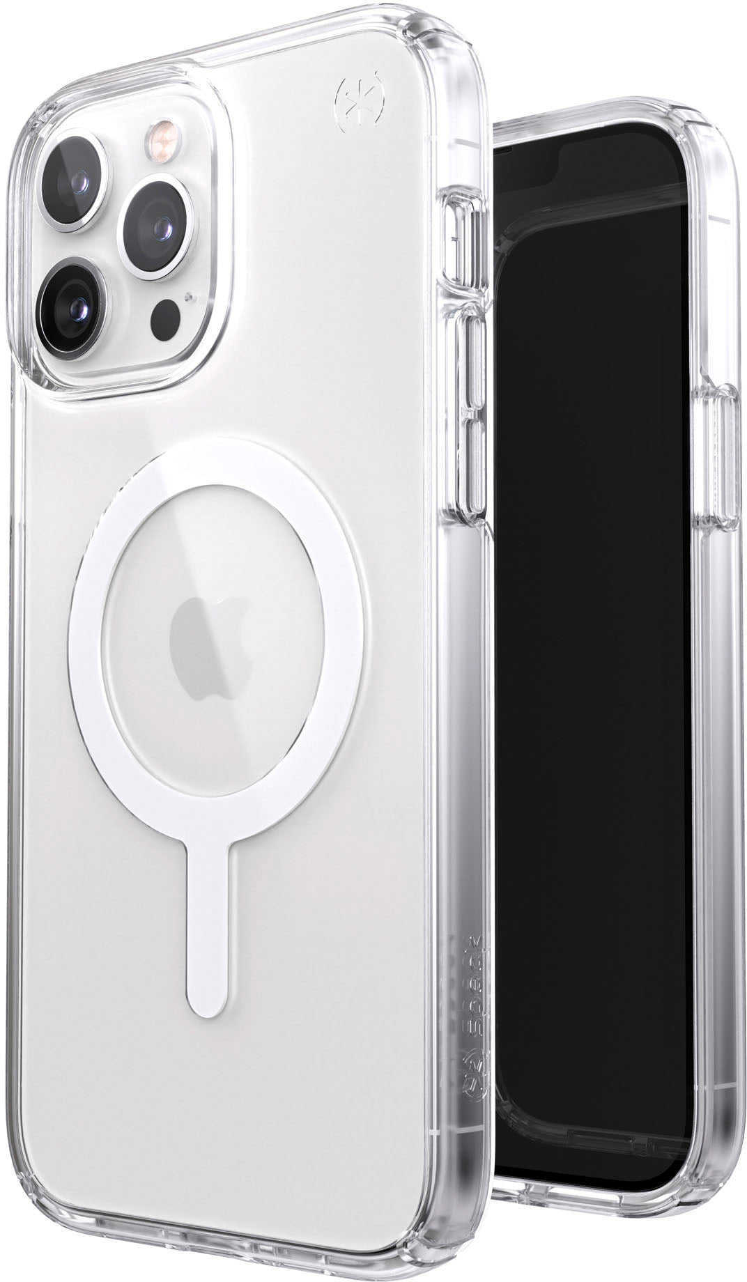 Speck - Presidio Perfect-Clear with MagSafe Hard Shell Case for iPhone 13 Pro Max & iPhone 12 Pro Max - Clear_5