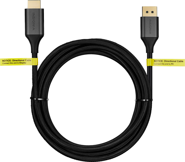Insignia™ - 10' DisplayPort to HDMI Cable - Black_3