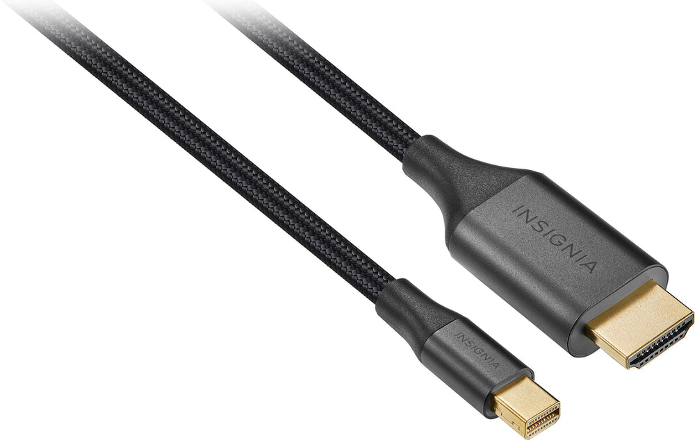 Insignia™ - 10' Mini DisplayPort to HDMI Cable - Black_1