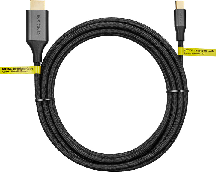 Insignia™ - 10' Mini DisplayPort to HDMI Cable - Black_4