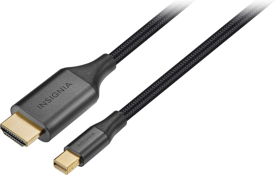 Insignia™ - 10' Mini DisplayPort to HDMI Cable - Black_0