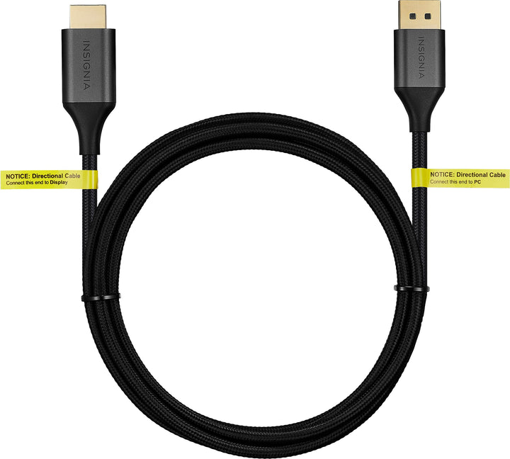 Insignia™ - 6' DisplayPort to HDMI Cable - Black_3