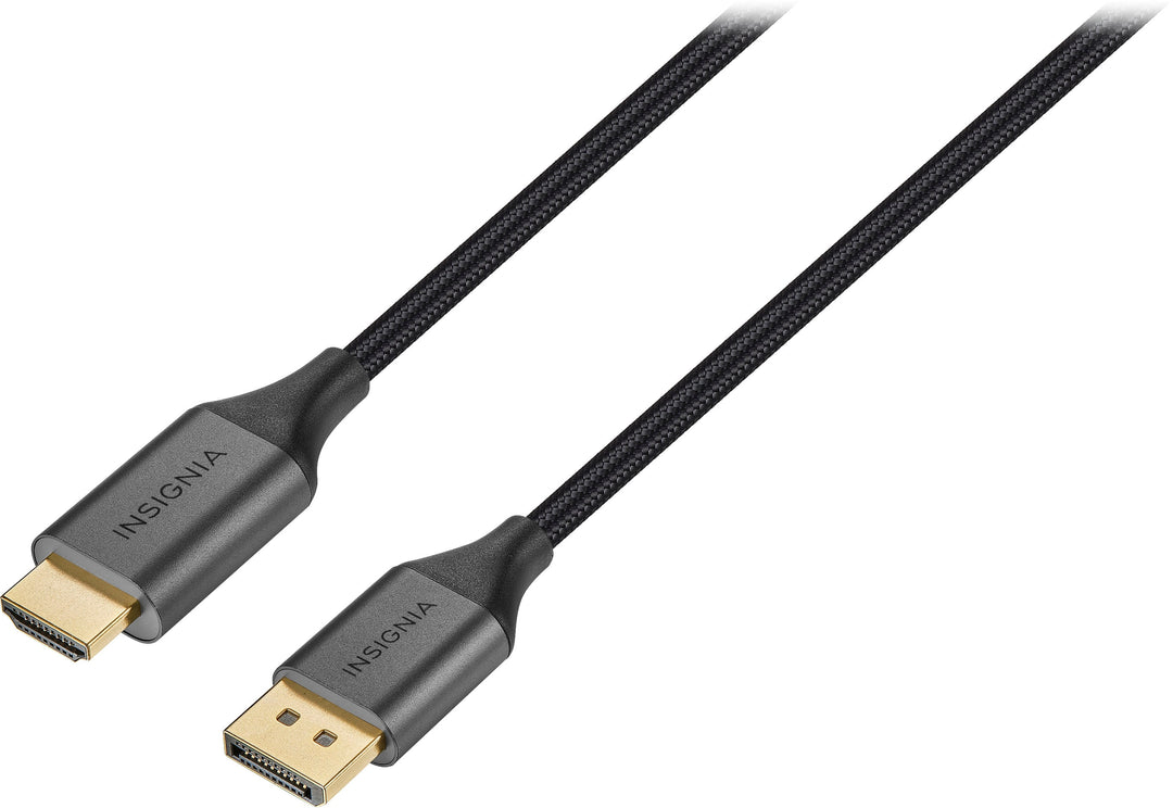 Insignia™ - 6' DisplayPort to HDMI Cable - Black_0