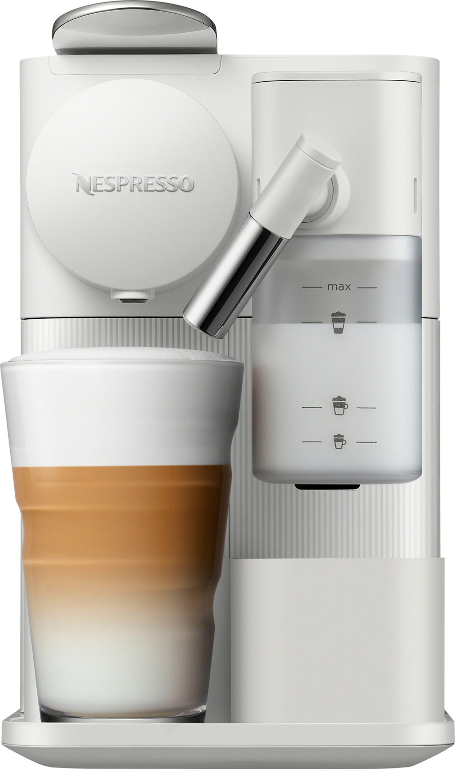 Nespresso Lattissima One Original Espresso Machine with Milk Frother by DeLonghi - White_0