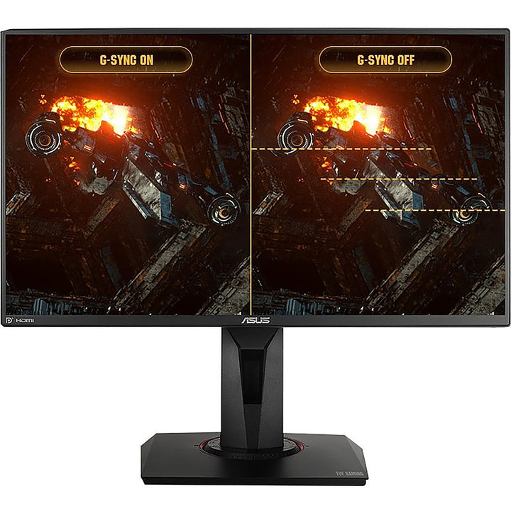 ASUS - TUF Gaming 24.5" Full HD 1080p LCD Gaming Monitor (HDMI, DisplayPort) - Black_5