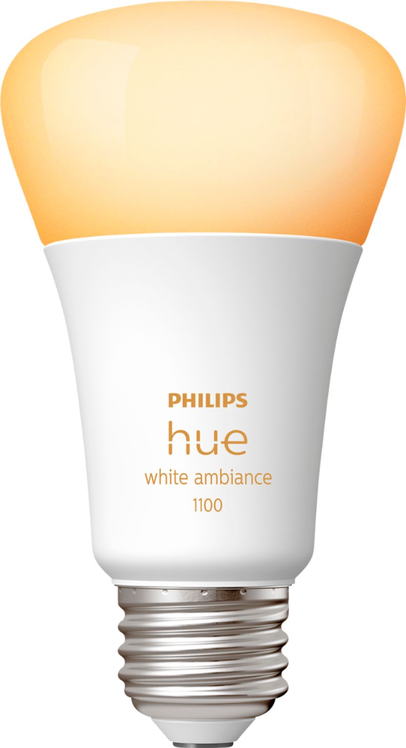 Philips - Hue White Ambiance A19 Bluetooth 75W Smart LED Bulb_6