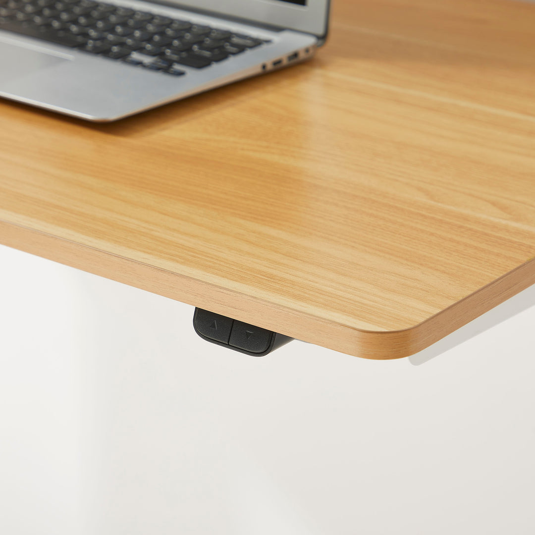 Insignia™ - Adjustable Standing Desk with Electronic Control - 47.2" - Oak_6