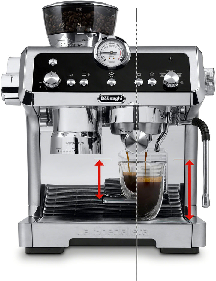 De'Longhi - La Specialista Prestigio Espresso Machine with Dual Heating System - Stainless Steel_4