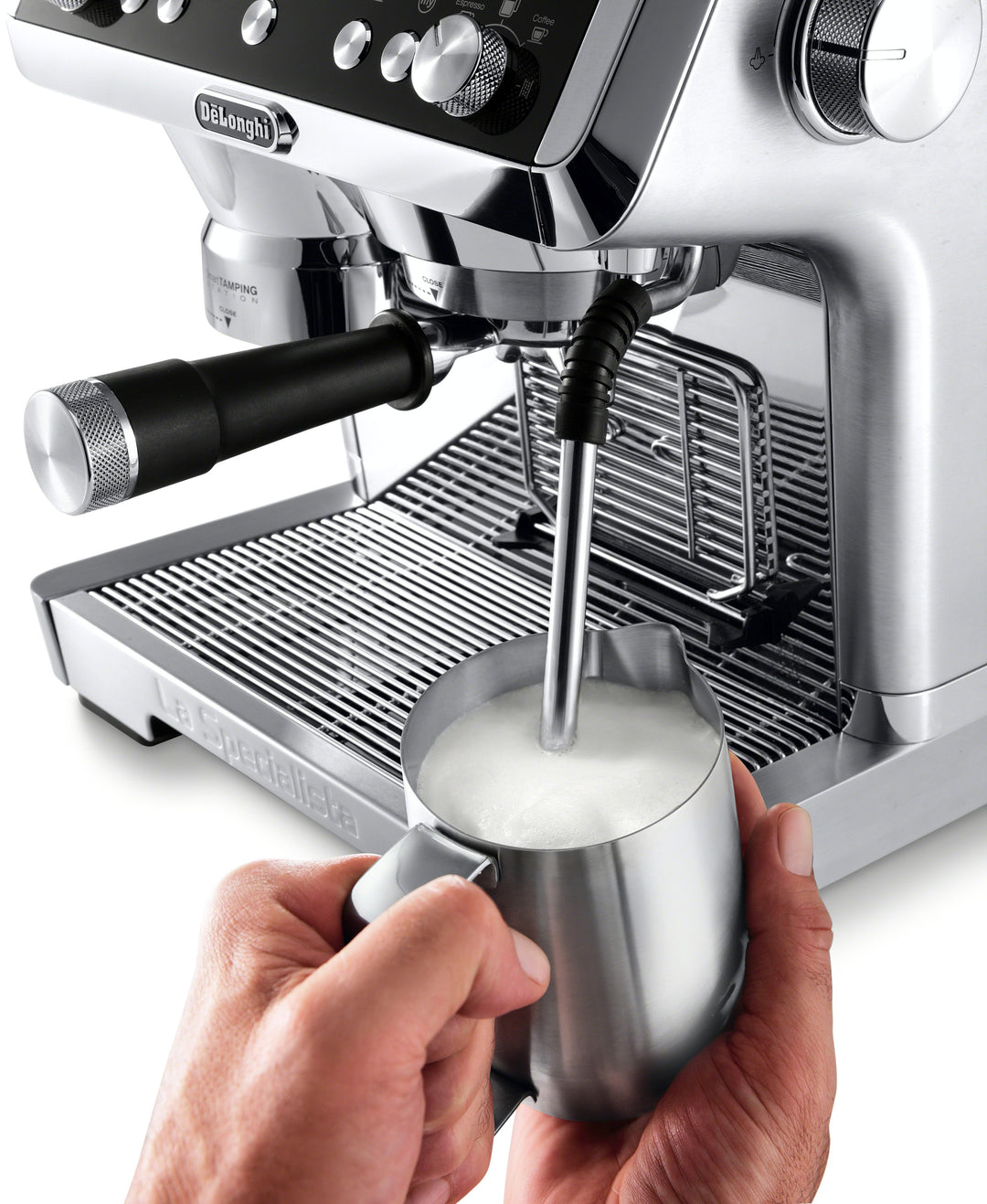 De'Longhi - La Specialista Prestigio Espresso Machine with Dual Heating System - Stainless Steel_2