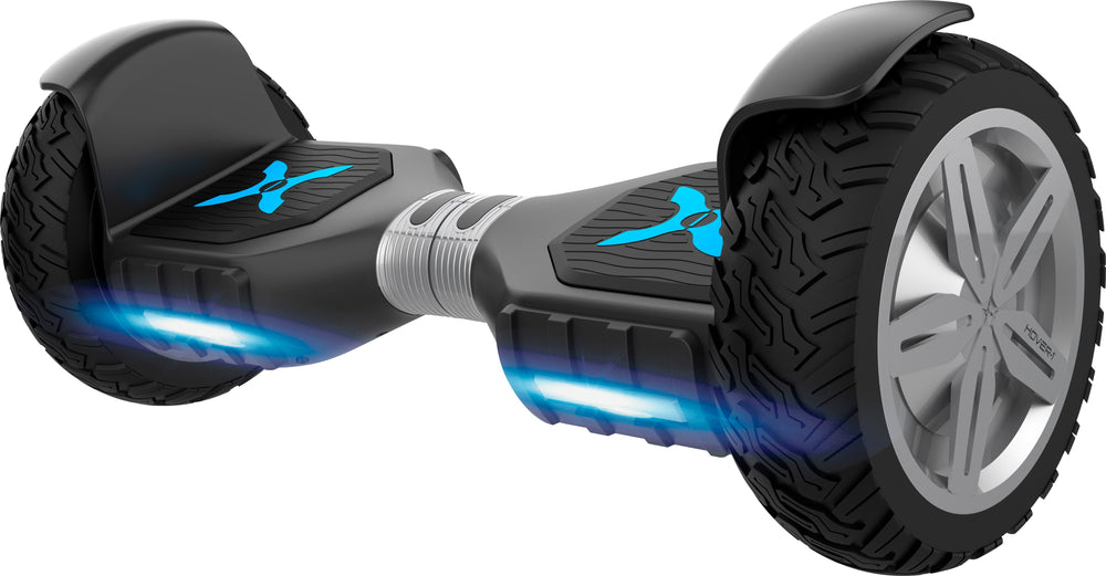Hover-1 - Ranger Pro Electric Self-Balancing Scooter w/7 mi Max Range & 7 mph Max Speed- Premium Bluetooth Speaker - Black_1