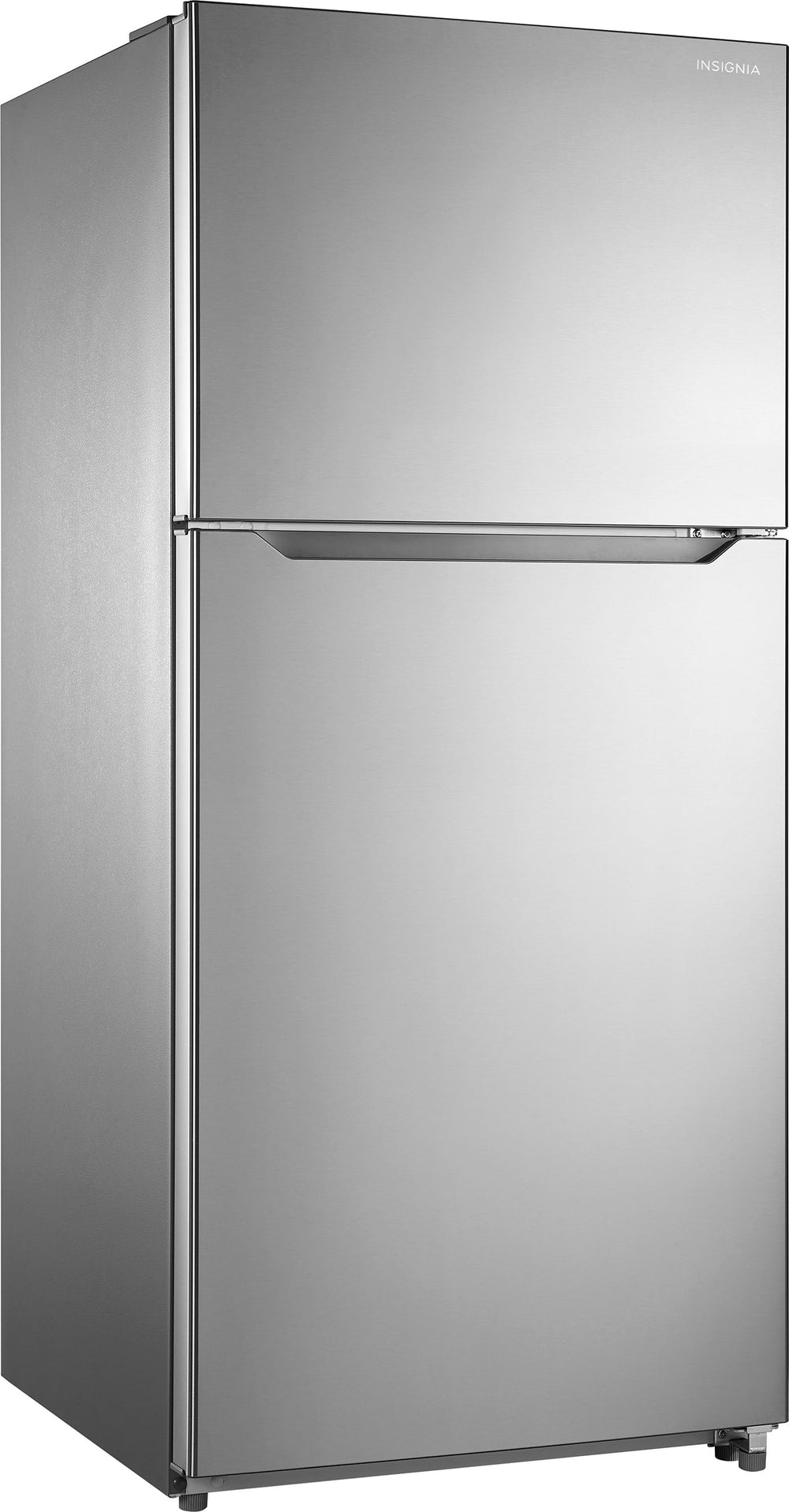 Insignia™ - 18 Cu. Ft. Top-Freezer Refrigerator - Stainless steel_1