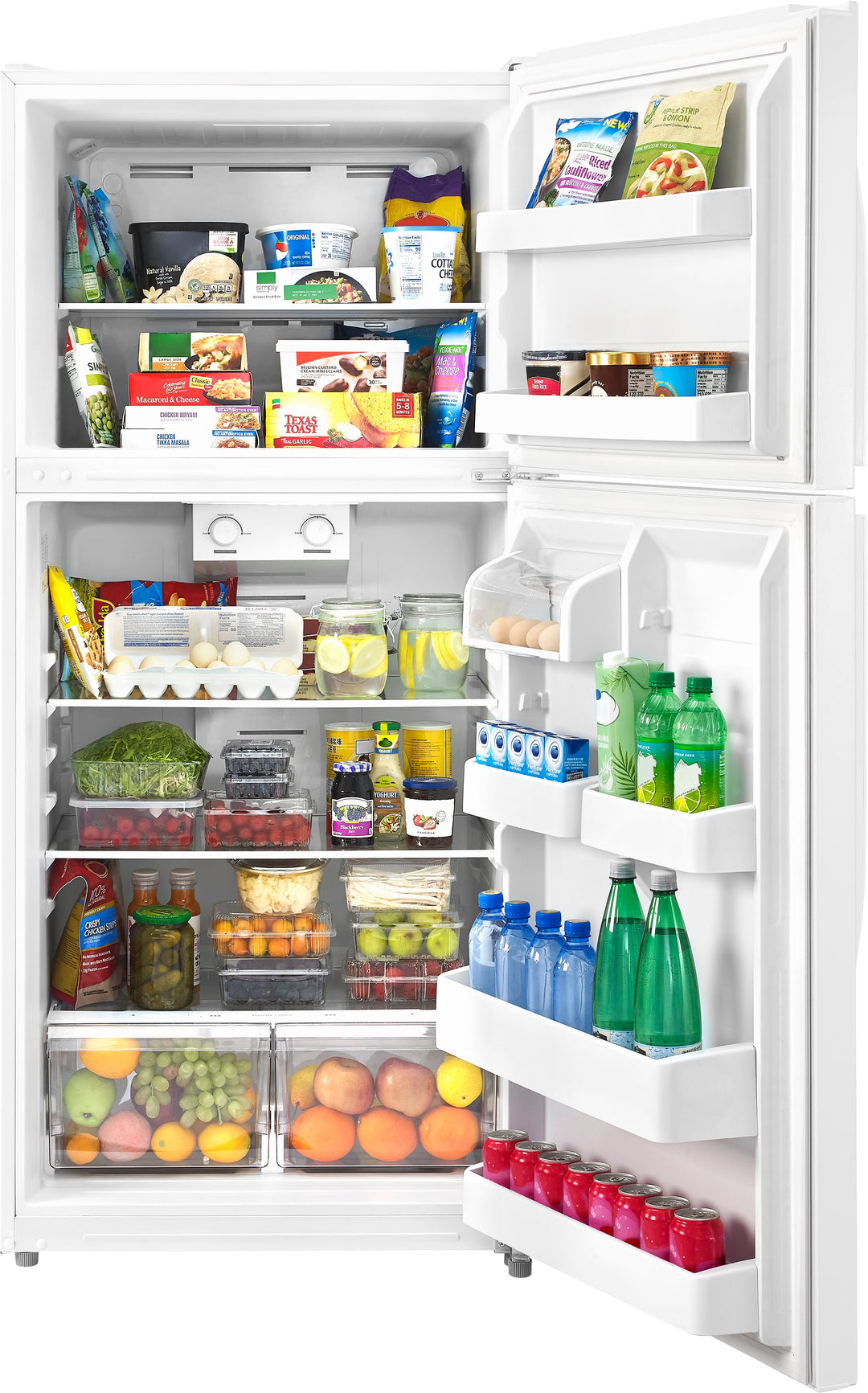 Insignia™ - 18 Cu. Ft. Top-Freezer Refrigerator - White_4